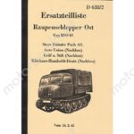 Steyr-Raupenschlepper-Ost-RS-0-01-Ersatzteilkatalog
