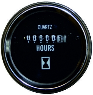 Betriebsstundenzähler Stundenzähler Quartz für Einbaumaß 60mm 10