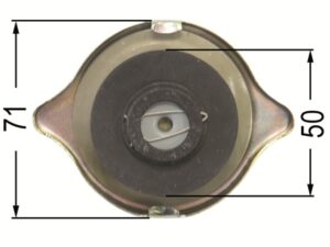 KÜHLERDECKEL ZU STEYR 3809530050-0505307 für den Kühler für Steyr Traktor 90 1090 1100 1108 Ö56606