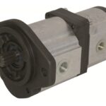 Hydraulikpumpe 32 und 16 l/min Steyr 9105 9115 9125 9145 Case CS 110,120,130,150 Ö55345