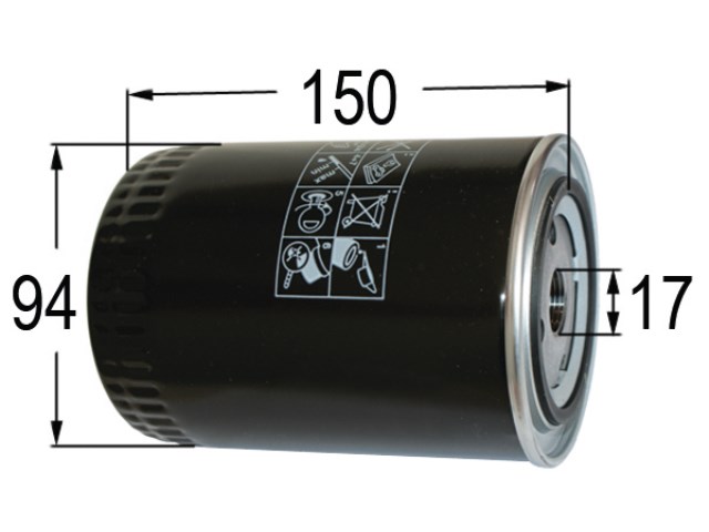 Ölfilter Motorölfilter MANN Filter! W940 für div. Steyr Traktore (Details siehe Text) Ö92465