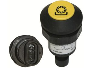 Taster Drucktaster Druckschalter gelb Heckzapfwelle PTO Ein-Aus Drucktaster Außenschaltung Kotflügel Steyr CVT 6135, 6140, 6145, 6150, 6155, 6160, 6170, 6175, 6190, 6195, M 9080, 9090, 9100, MT 9080, 9085, 9090, 9100, 9105 CS 80, 90, 100, CS 80 PRO, 85 PRO, 90 PRO, 95 PRO, 100 PRO, 105 PRO, CVX, 140, 150, 160, 175, 195, 1135, 1145, 1155, 1170, 1190, 1195; NH T 7510, 7520, 7530, 7540, 7550, TVT 135, 145, 155, 170, 190, 195; Ö90946