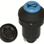 Druckschalter Taster Lastschaltkupplung langsam blau Steyr Ö90992