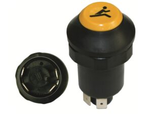 Druckschalter Taster Lastschaltkupplung schnell gelb Steyr Ö90993