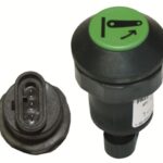 Druckschalter grün Regelhydraulik heben Außenschaltung Kotflügel Steyr 6135 CVT, 6140 CVT, 6145 CVT, 6150 CVT, 6155 CVT, 6160 CVT, 6170 CVT, 6175 CVT, 6190 CVT, 6195 CVT, 9080 M, 9090 M, 9100 M, 9080 MT, 9085 MT, 9090 MT, 9100 MT, 9105 MT Case CS 80, 90, 100, CS 80 PRO, 85 PRO, 90 PRO, 95 PRO, 100 PRO, 105 PRO, CVX, 140, 150, 160, 175, 195, 1135, 1145, 1155, 1170, 1190, 1195; NH T7510, T7520, T7530, T7540, T7550, TVT135, TVT145, TVT155, TVT170, TVT190, TVT195; Ö91000