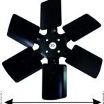 Windflügel (Kühlung) Metall 6 Flügel für PLUS Serie U500113045