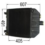 Kühler zu Steyr (Halterung hinten Motorseitig) Steyr 8060 Steyr 8070 Ö54408
