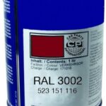 Farbe Lack Steyr orig. Farbton 1L STEYR RAL3002 Kaminrot U523151116
